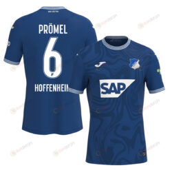 Grischa Pr?mel 6 TSG 1899 Hoffenheim 2023-24 Home Men Jersey - Blue