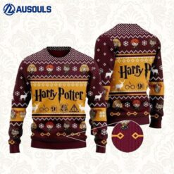 Gryffindor Hogwarts House Harry Potter Ugly Sweaters For Men Women Unisex