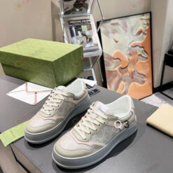 Gucci GG Beige Shoes Sneakers - Gray Orignal GG Canvas