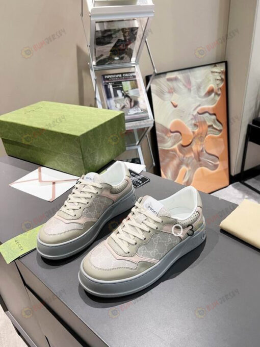 Gucci GG Beige Shoes Sneakers - Gray Orignal GG Canvas