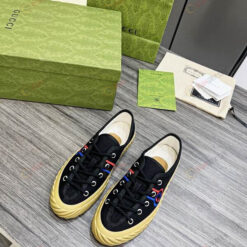 Gucci GG Interlocking Shoes Sneakers - Black