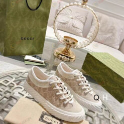 Gucci GG Shoes Sneakers - Beige GG Canvas