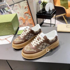 Gucci GG Shoes Sneakers - Beige/Ebony Orignal GG Canvas