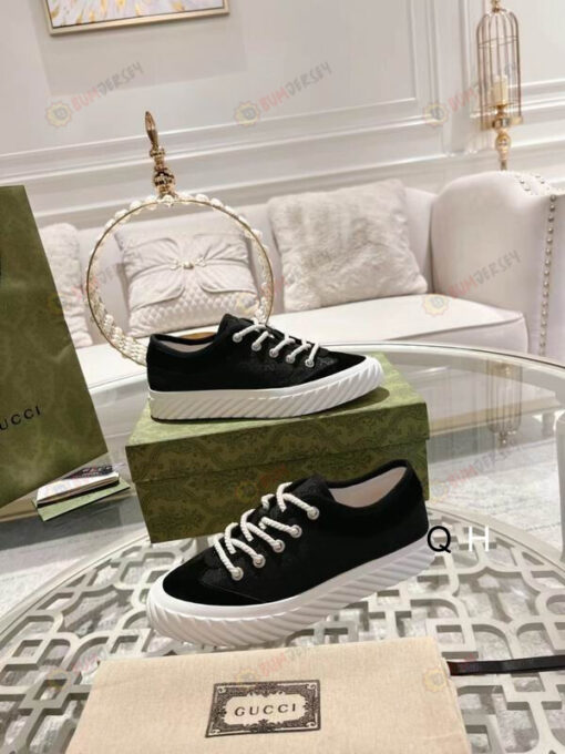 Gucci GG Shoes Sneakers - Black GG Canvas