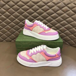 Gucci GG Shoes Sneakers In Pink And Purple