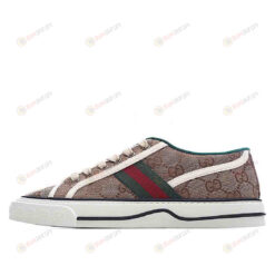 Gucci GG Tennis 1977 Beige/Ebony GG Canvas Shoes Sneakers