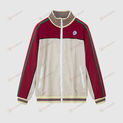 Gucci Interlocking G Print Jersey Jacket