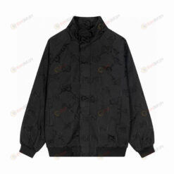 Gucci Jumbo GG Canvas Bomber Jacket In Black