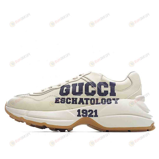 Gucci Rhyton Eschatology 1921 Print Shoes Sneakers