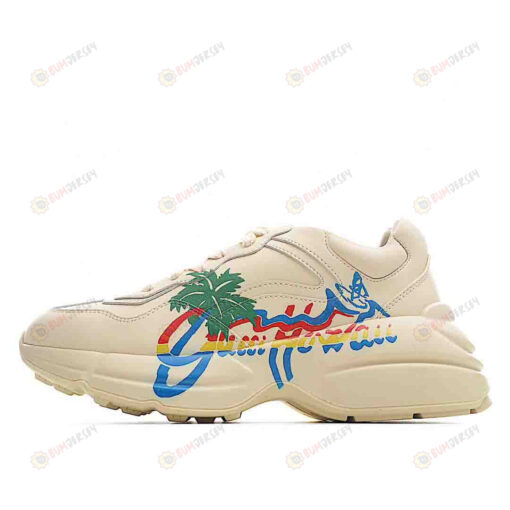 Gucci Rhyton Hawaii Print Shoes Sneakers