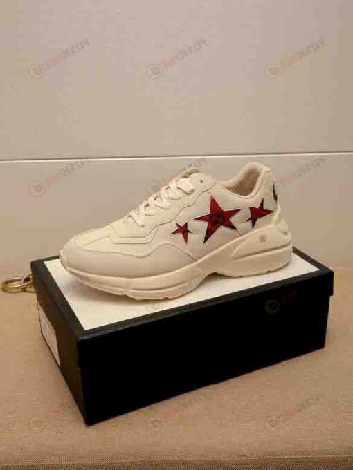 Gucci Rhyton Red Stars Shoes Sneakers