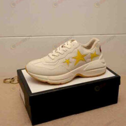 Gucci Rhyton Yellow Stars Shoes Sneakers
