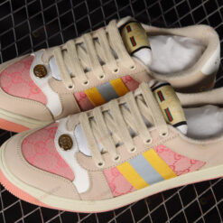 Gucci Screener GG Light Pink/Beige Shoes Sneakers