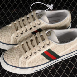 Gucci Tennis 1977 Ivory And White Shoes Sneakers