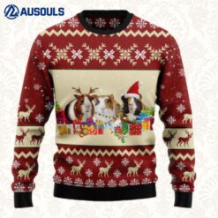 Guinea Pig Snow Ugly Sweaters For Men Women Unisex