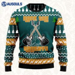 Guitar Rock The Holiday Ugly Sweaters For Men Women Unisex