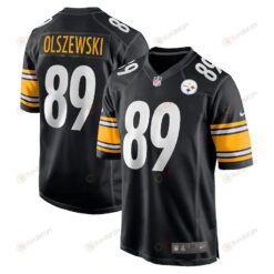 Gunner Olszewski Pittsburgh Steelers Game Player Jersey - Black