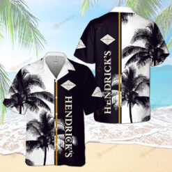 HG Hendrick's Palm Hawaiian Shirt In Black And White