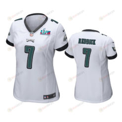 Haason Reddick 7 Philadelphia Eagles Super Bowl LVII White Game Jersey - Women