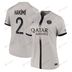 Hakimi 2 Paris Saint-Germain Women 2022/23 Away Jersey - Black