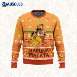 Hakuna Matata Ugly Sweaters For Men Women Unisex