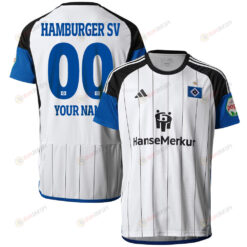 Hamburger SV 2023-24 Home Custom Men Jersey - White