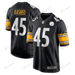 Hamilcar Rashed Jr. Pittsburgh Steelers Game Player Jersey - Black