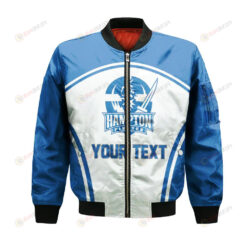 Hampton Pirates Bomber Jacket 3D Printed Curve Style Sport