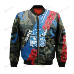 Hampton Pirates Bomber Jacket 3D Printed Sport Style Keep Go on