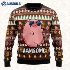Hamsome Cute Pig Ugly Sweaters For Men Women Unisex