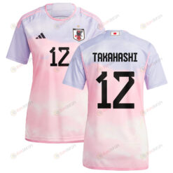 Hana Takahashi 12 Japan Women's National Team 2023-24 World Cup Away Women Jersey