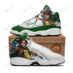 Hange Zoe Shoes Attack On Titan Anime Air Jordan 13 Shoes Sneakers