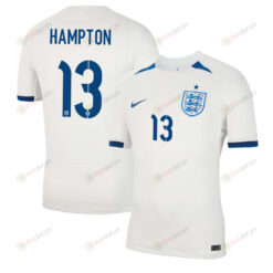 Hannah Hampton 13 England 1 Star Women's National Team 2023-24 World Cup Home Men Jersey