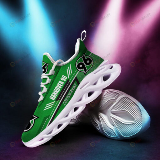 Hannover 96 Logo Beehive Pattern Custom Name 3D Max Soul Sneaker Shoes