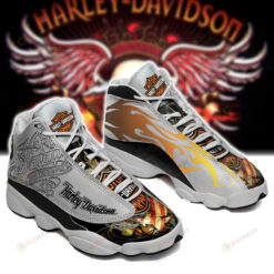 Harley Davidson Form Air Jordan 13 Sneakers Sport Shoes