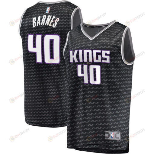 Harrison Barnes Sacramento Kings Fast Break Player Jersey - Statement Edition - Black