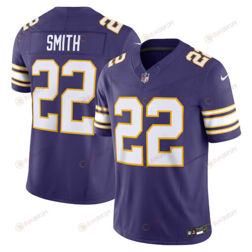 Harrison Smith 22 Minnesota Vikings Classic Vapor F.U.S.E. Limited Men Jersey - Purple