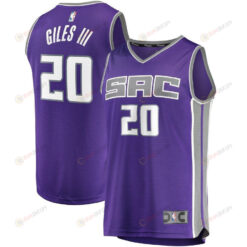 Harry Giles Iii Sacramento Kings Fast Break Player Jersey - Icon Edition - Purple