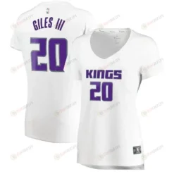 Harry Giles Iii Sacramento Kings Women's Fast Break Player Jersey - Association Edition - White