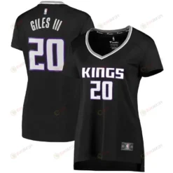 Harry Giles Iii Sacramento Kings Women's Fast Break Player Jersey - Statement Edition - Black