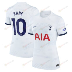 Harry Kane 10 Tottenham Hotspur 2023/24 Home Women Jersey - White