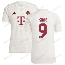 Harry Kane 9 Bayern Munich 2023/24 Third Men Jersey - White