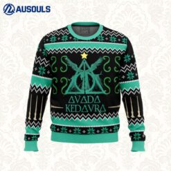 Harry Potter Avada Kedavra Ugly Sweaters For Men Women Unisex