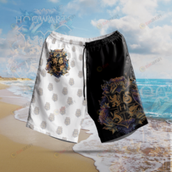 Harry Potter Hogwarts Logo Hawaiian Shorts Summer Shorts Men Shorts - Print Shorts