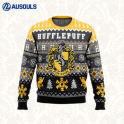 Harry Potter Hufflepuff House Ugly Sweaters For Men Women Unisex