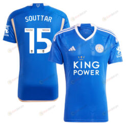 Harry Souttar 15 Leicester City FC 2023/24 Home Men Jersey - Blue