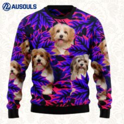 Havanese Leaves Ugly Sweaters For Men Women Unisex