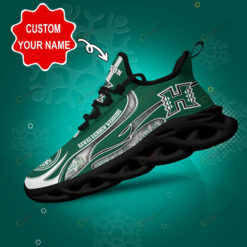 Hawaii Rainbow Warriors Custom Name 3D Max Soul Sneaker Shoes