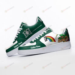 Hawaii Rainbow Warriors Mascot Logo Pattern Custom Name Air Force 1 Printed