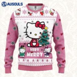Hello Kitty Knitted Christmas Ugly Sweaters For Men Women Unisex